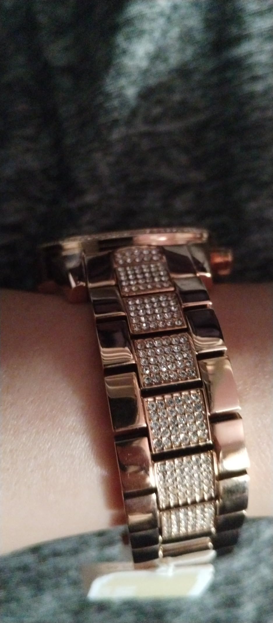 Michael Kors Bryant Chronograph Women's Watch, Stainless Steel and Pavé Crystal Watch for Women customer photo 2