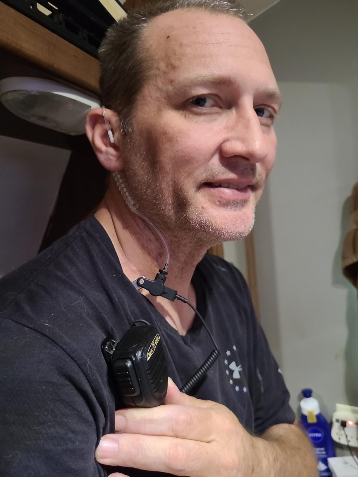 commountain 3.5mm Listen Only Earpiece for Speaker Mic customer photo 1