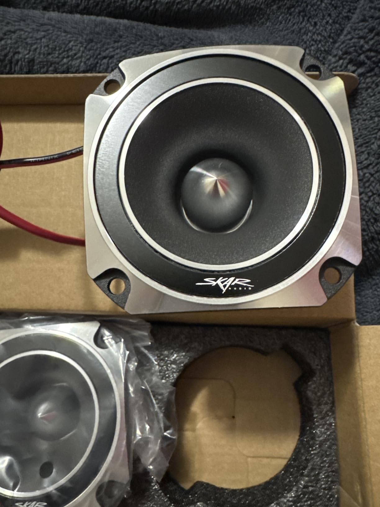 Skar Audio VX35-ST 3.5-Inch 300 Watt RMS High Compression Titanium Bullet Tweeters, Pair customer photo 1