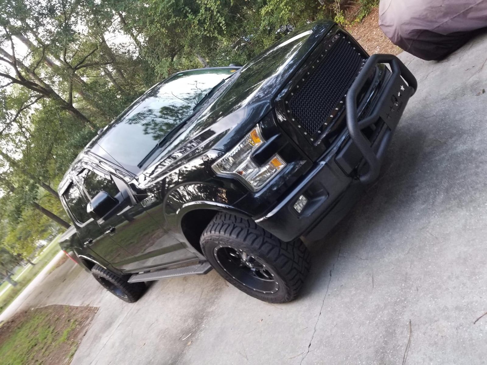 Tyger Auto TG-GD6F60098 Front Bumper Guard Compatible with 2004-2024 Ford F150 (Exclude Heritage, Raptor, 20-22 Diesel, 22-24 Lightning EV) | Textured Black | Light Mount | Bull Bar customer photo 2