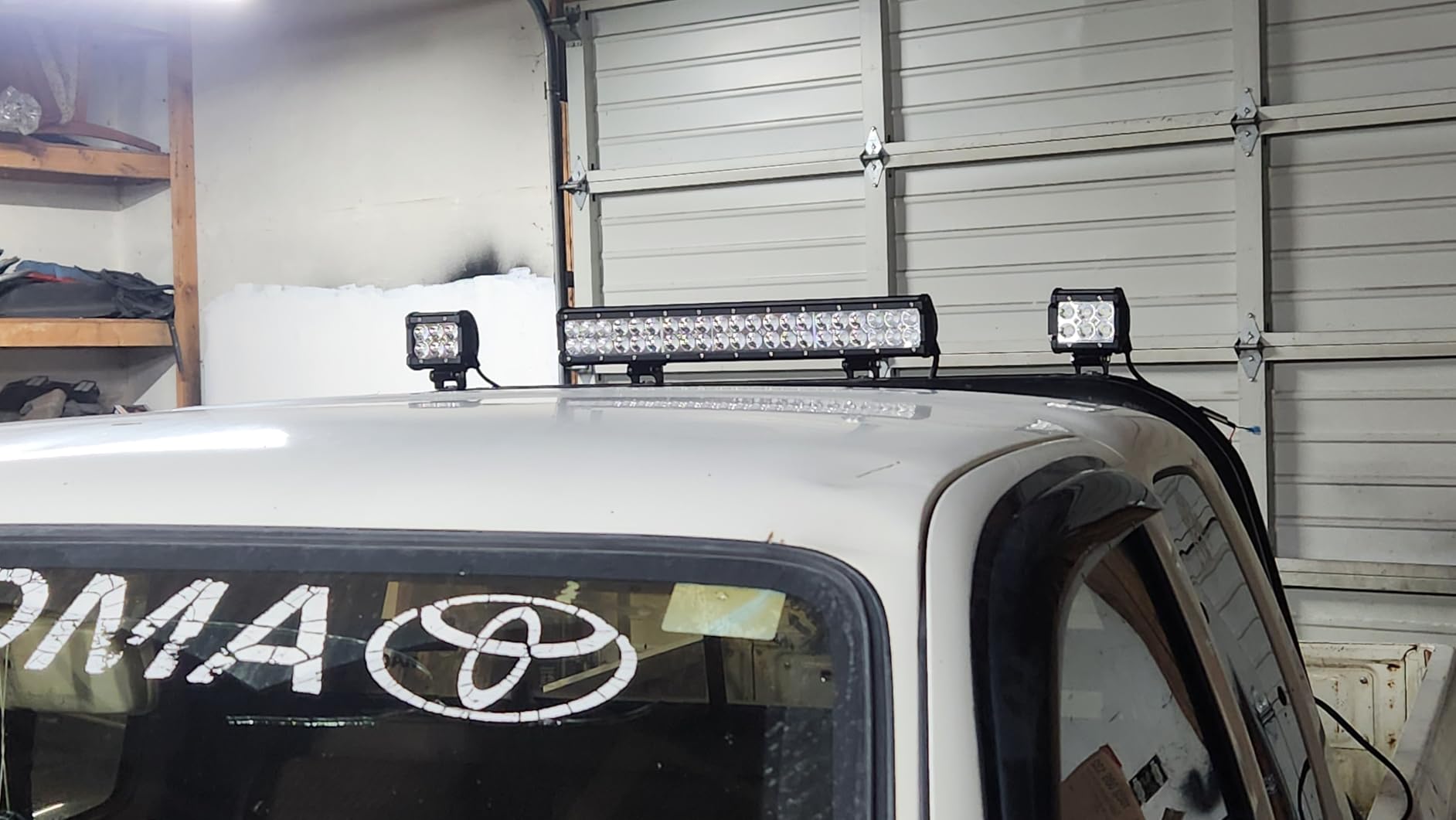 Nilight - ZH002 20Inch 126W Spot Flood Combo Off Road Led Light Bar 2PCS 18w 4Inch LED Pods With 16AWG Wiring Harness Kit-3 Lead For Tractor, 2 Years Warranty customer photo 1