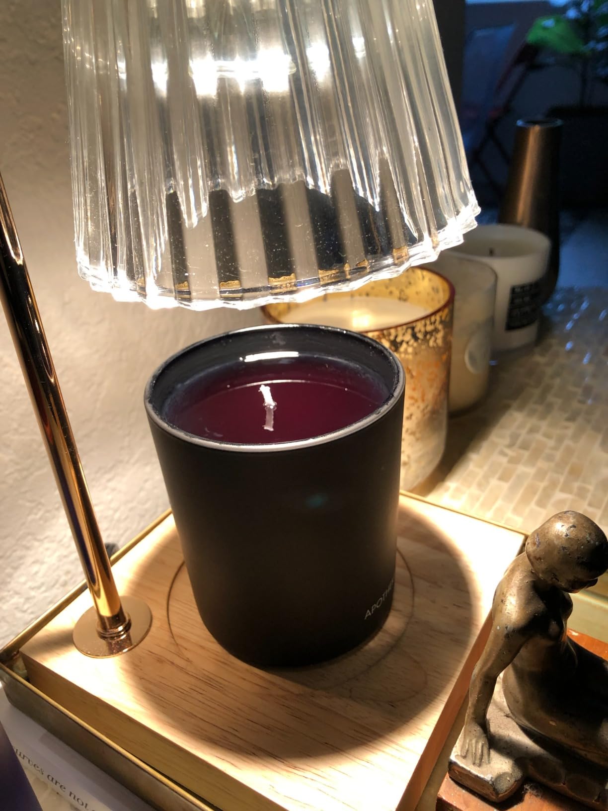 Apotheke Signature Scented Candles for Home, Charcoal - 10.5 Oz customer photo 1