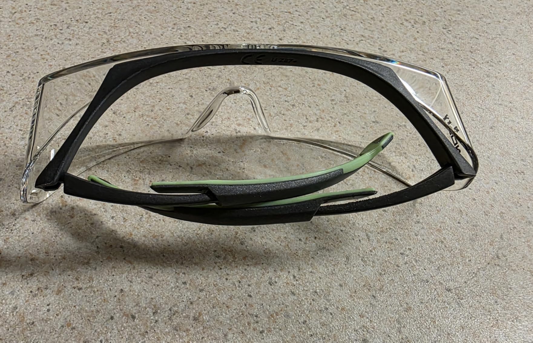 NoCry Safety Glasses Over Eyeglasses for Men and Women with Anti Scratch Lenses and Integrated Side Shields — Adjustable Temples with Anti-Slip Tips — 100% UV Protective Eyewear — ANSI Z87 Certified customer photo 1