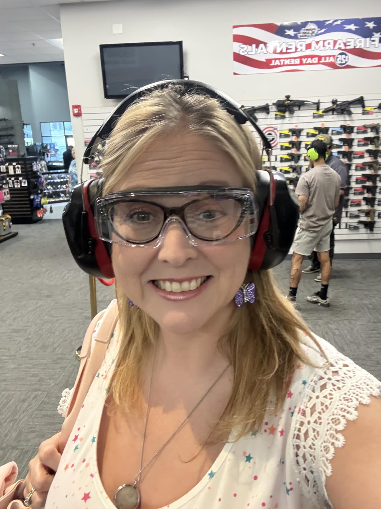 NoCry Safety Glasses Over Eyeglasses for Men and Women with Anti Scratch Lenses and Integrated Side Shields — Adjustable Temples with Anti-Slip Tips — 100% UV Protective Eyewear — ANSI Z87 Certified customer photo 2