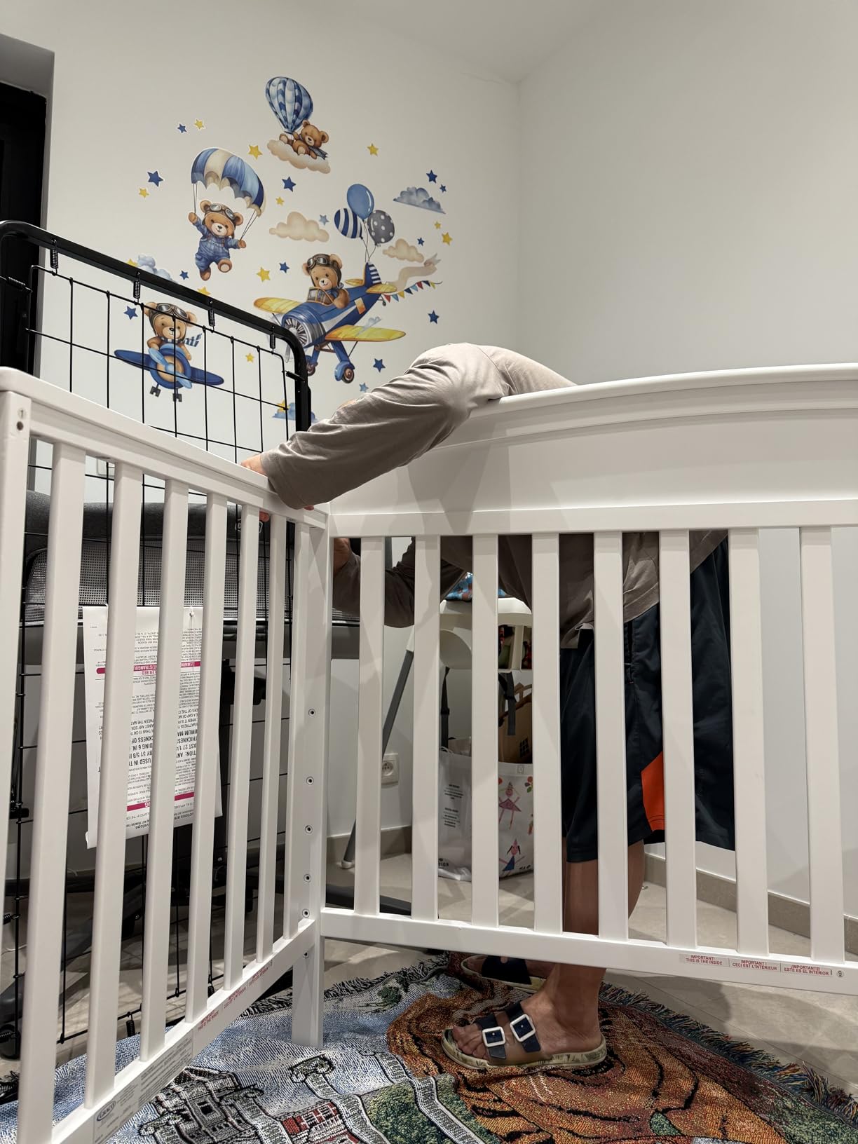 Graco Benton 5-in-1 Convertible Crib, Driftwood customer photo 1