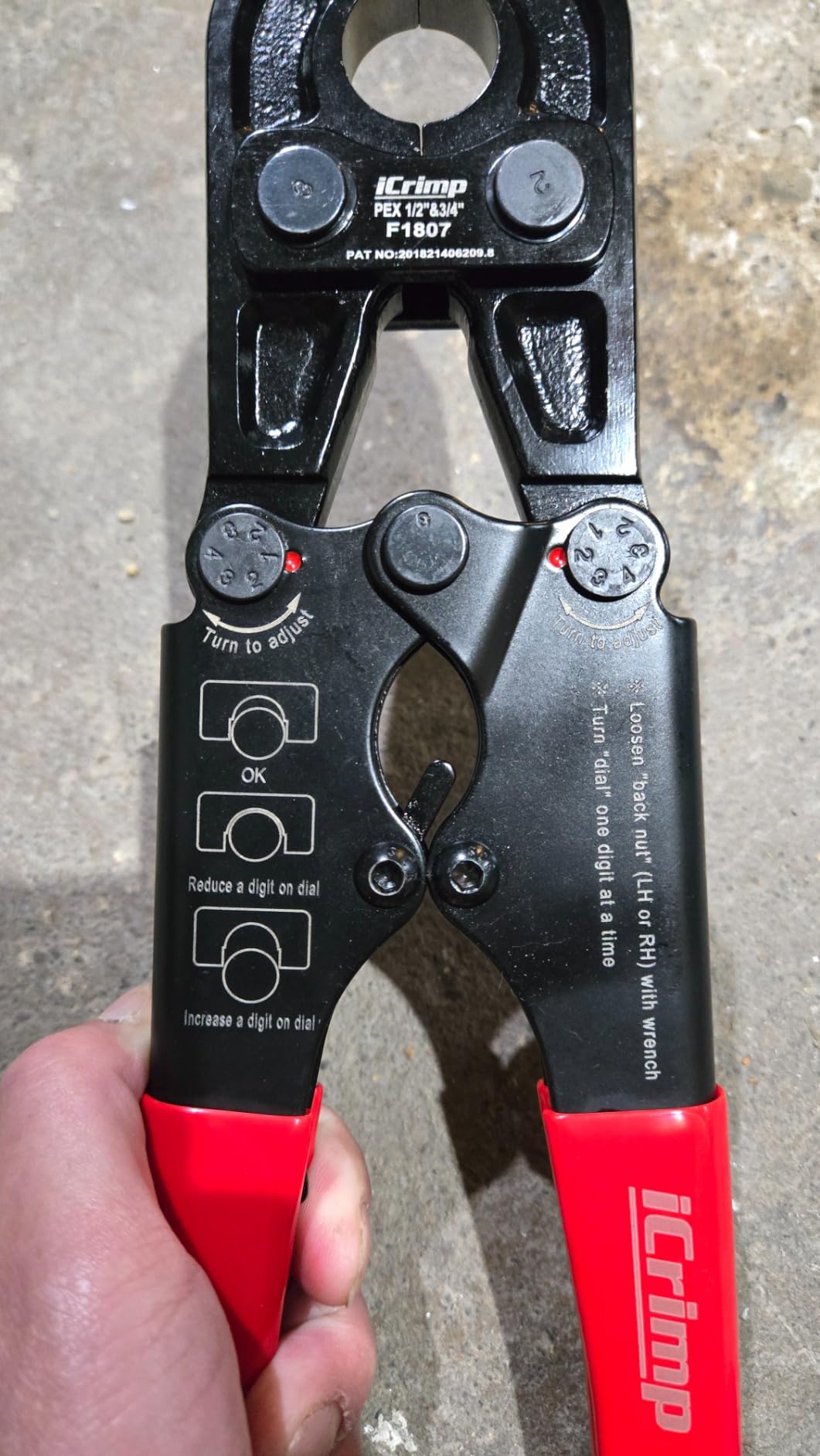 iCrimp PEX Crimp Tool for 1/2