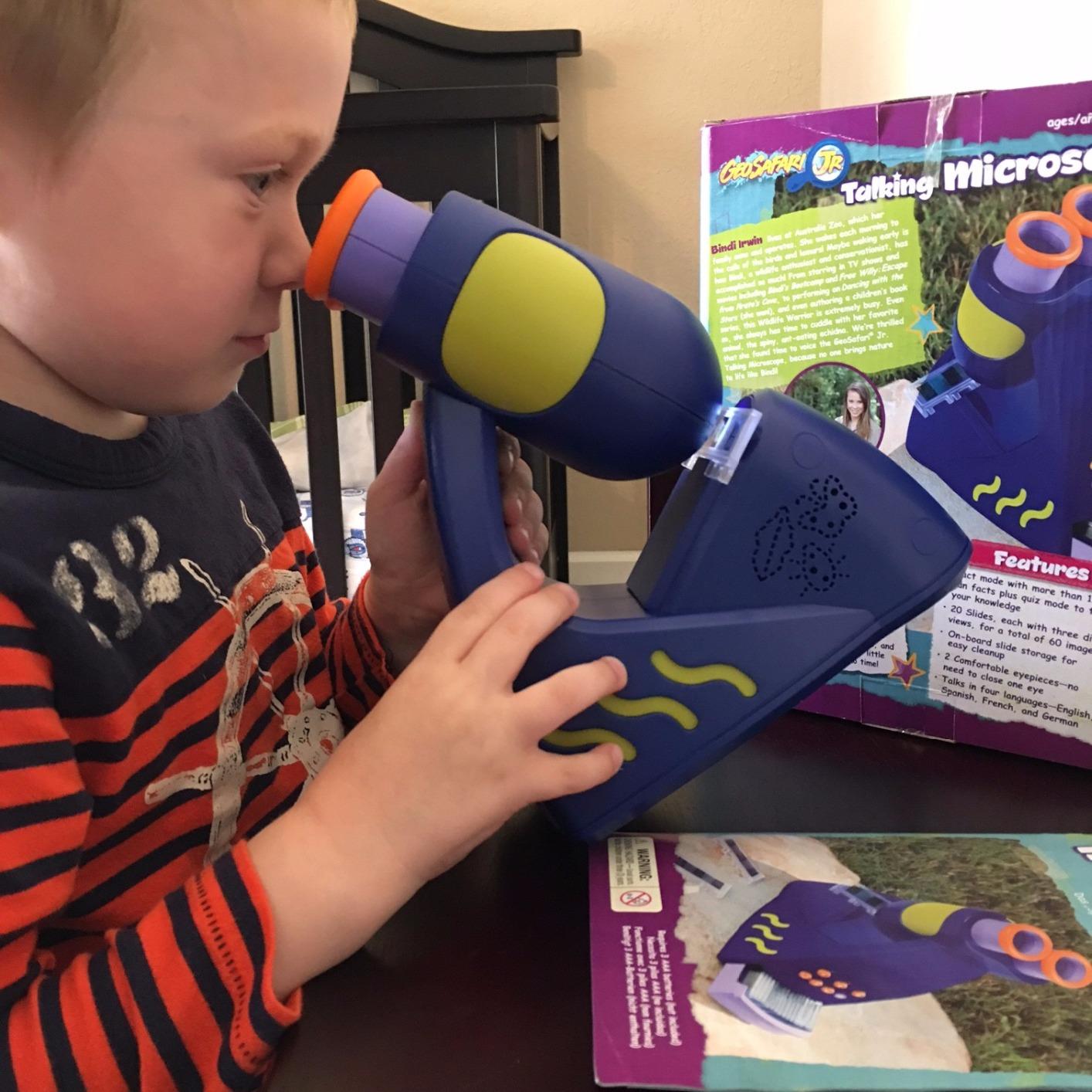Educational Insights GeoSafari Talking Microscope customer photo 2