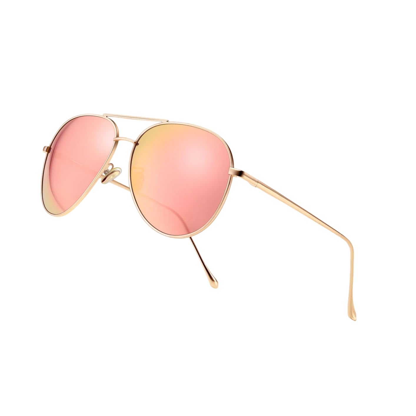 SUNGAIT Oversized Aviator Sunglasses Womens Mirrored Polarized Lens customer photo 2