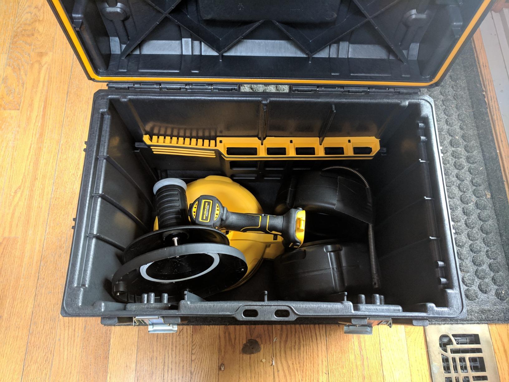 DEWALT DCD200B 20V MAX* XR® Brushless Drain Snake (Tool Only) customer photo 2