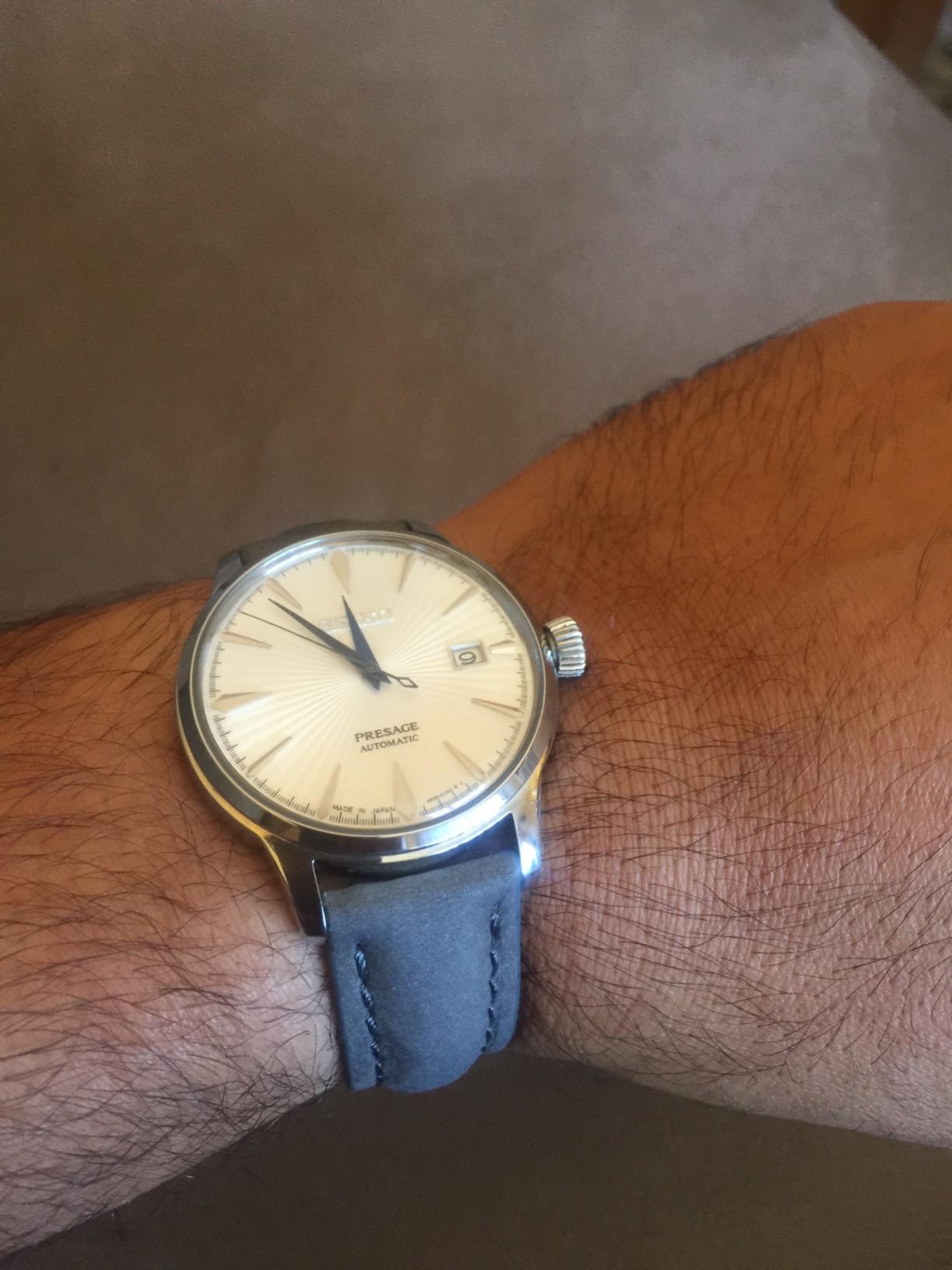 SEIKO Automatic Watch for Men - Presage Cocktail Time - Patterned Dial customer photo 2