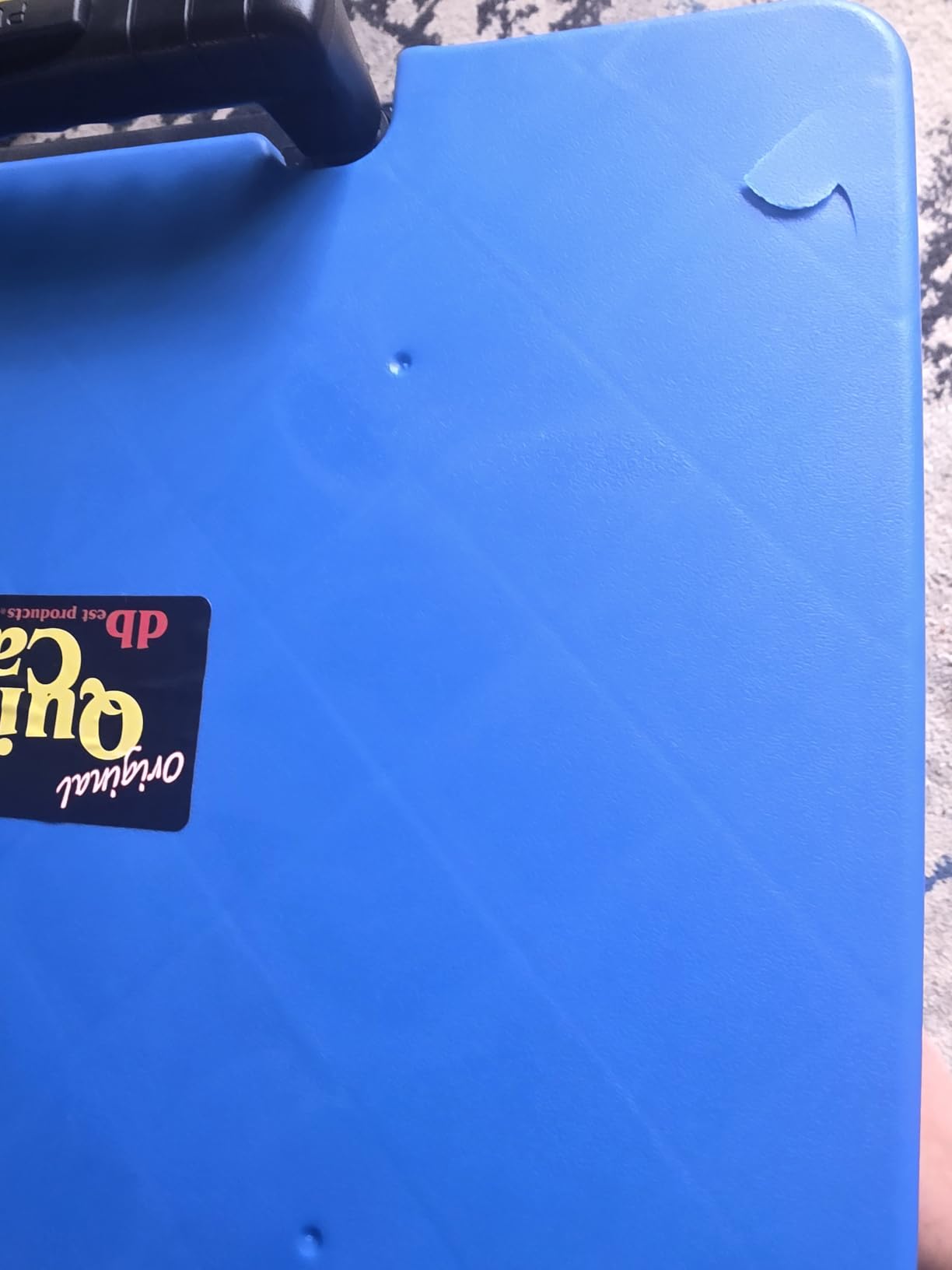 dbest Products Quik Cart Standard Collapsible Rolling Crate - Black customer photo 1
