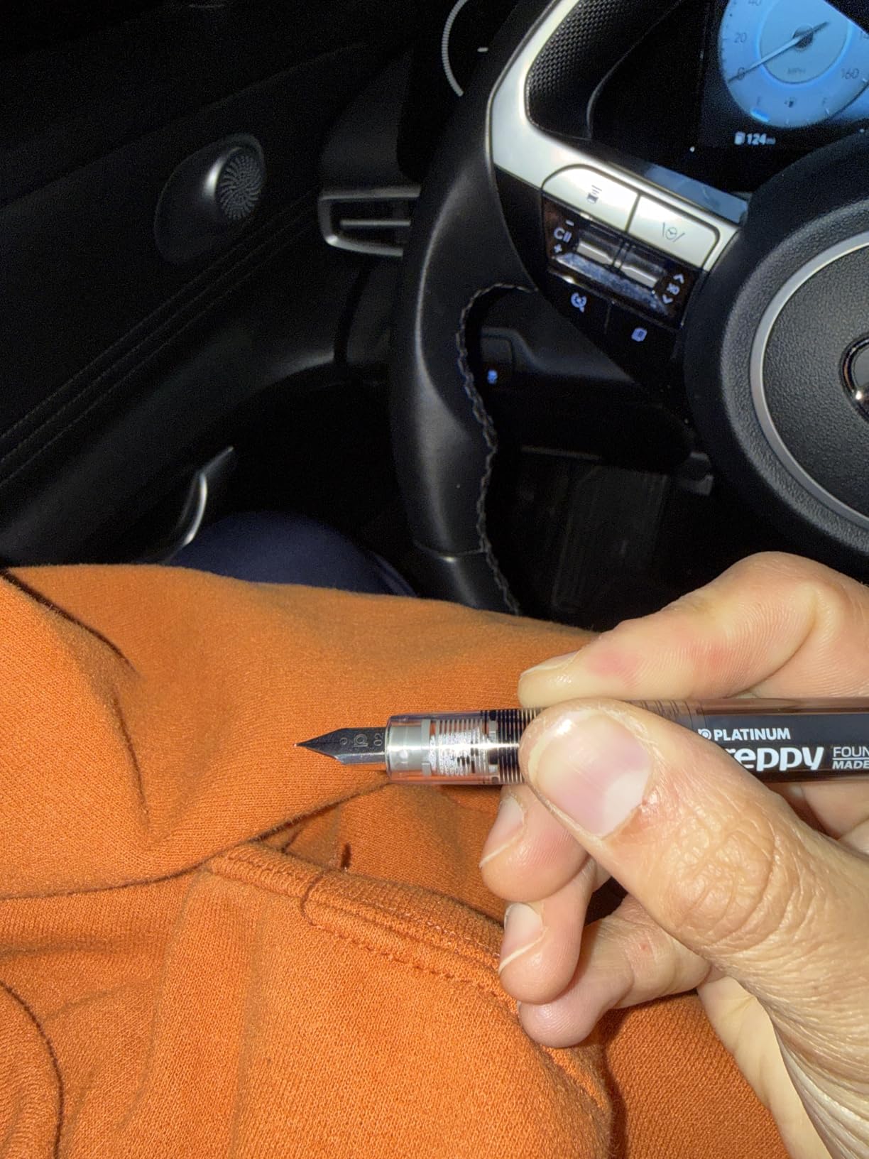 Platinum PSQ-400#1 Preppy Fountain Pen, 0.008 inch (0.2 mm), Black customer photo 1