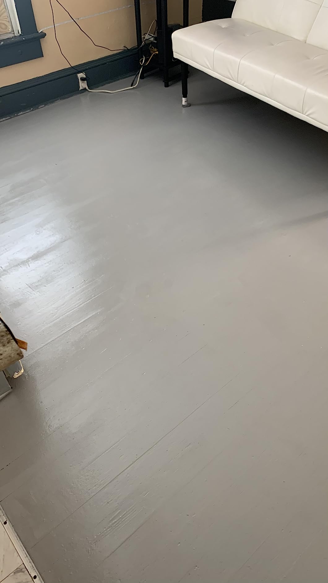 Glidden Porch & Floor 1 gal. White Satin Interior/Exterior Paint with Primer customer photo 2