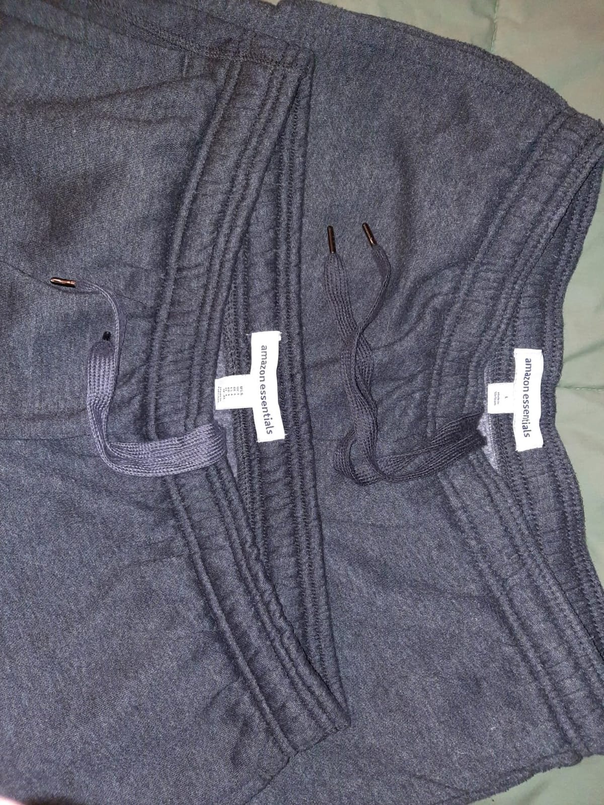Amazon Essentials Men's Fleece Open Bottom Sweatpant (Available in Big & Tall) customer photo 1