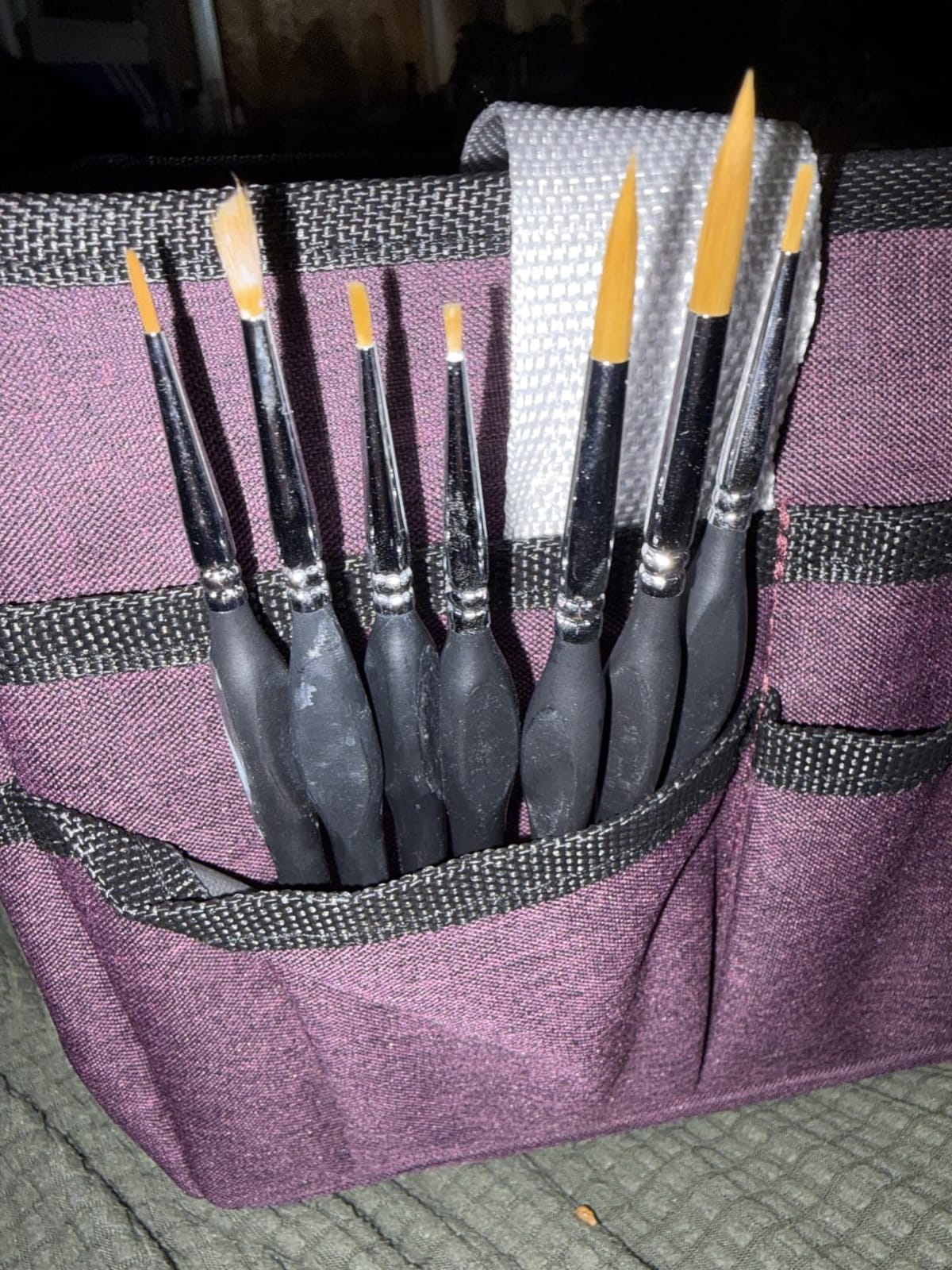 Golden Maple Detail Paint Brushes Set 10pcs customer photo 1