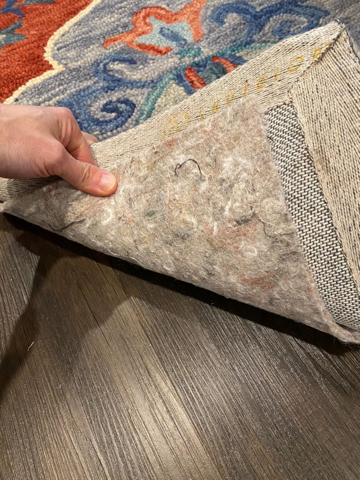 Mohawk Home Felt Rug Pad 8' x 10' - 1/4 Inch Thick Cushion for Area Rugs, Protective Underlay for Hardwood Floors, Comfort and Insulation – Felt Only Pad customer photo 2