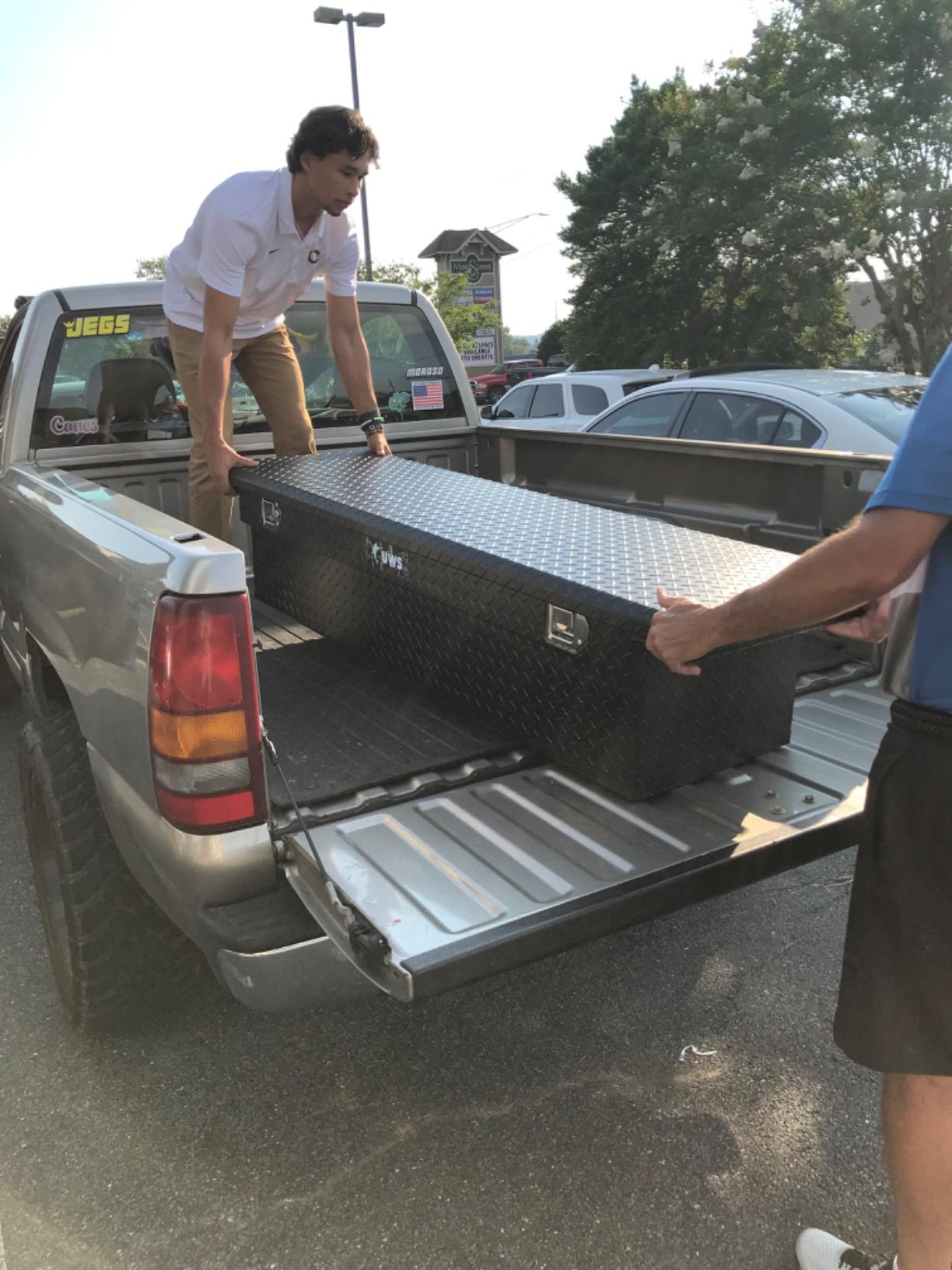 UWS EC10473 69-Inch Matte Black Heavy-Wall Aluminum Truck Tool Box with Low Profile, RigidCore Lid customer photo 1