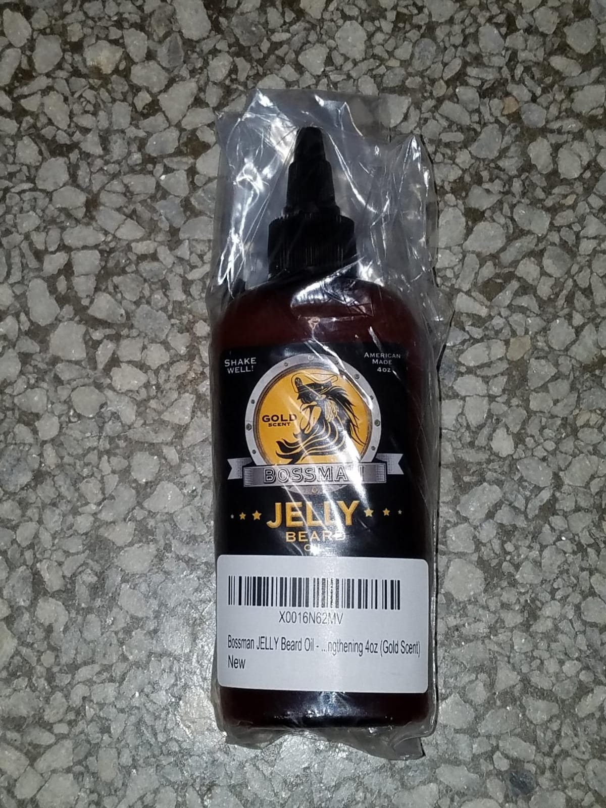 Bossman Jelly Beard Oil (4 oz) - Thicker Formula - Texas Made - Stagecoach customer photo 2