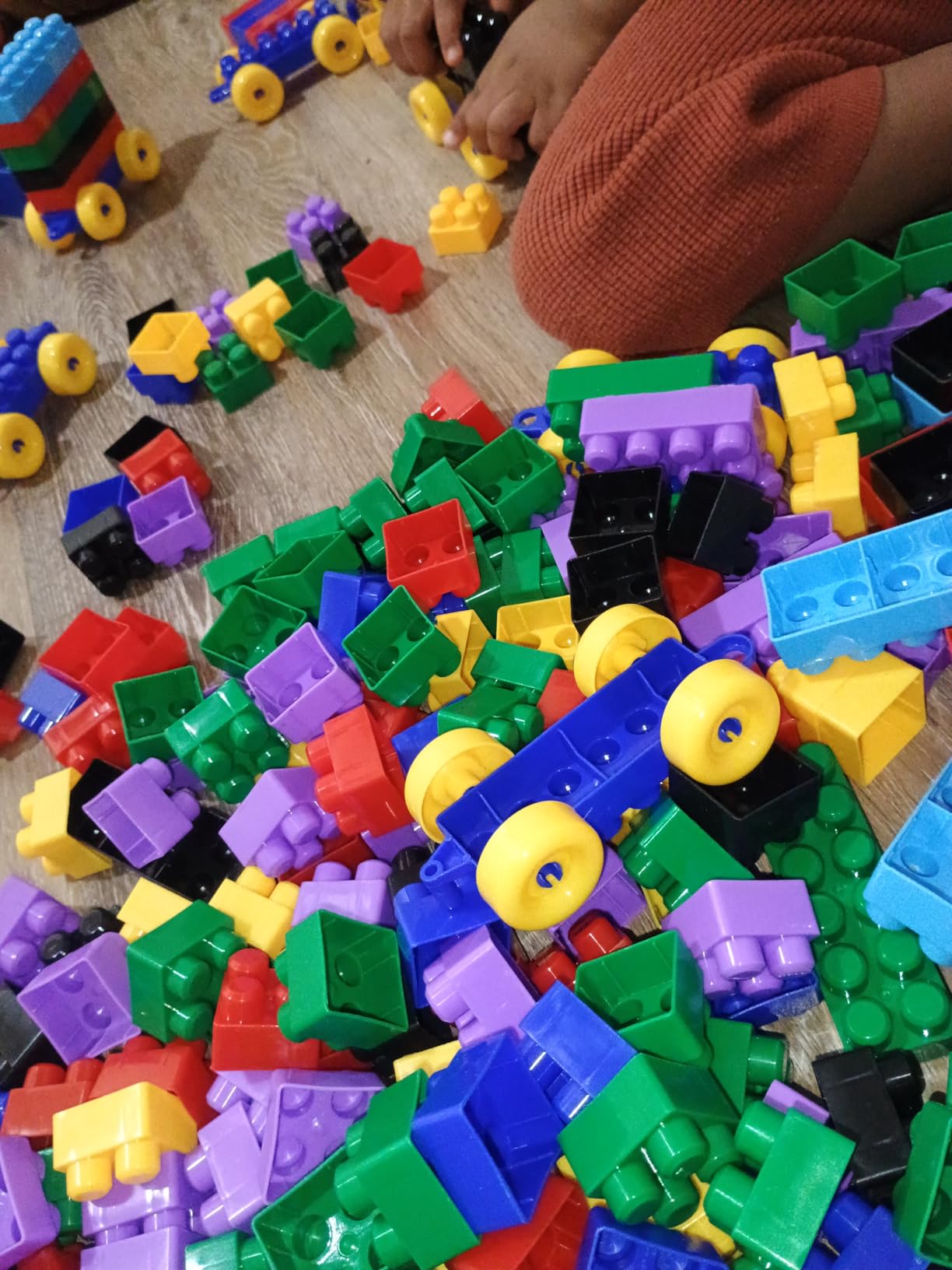Dimple 300 Piece Large Building Blocks for Toddlers, Kids Interlocking Toys customer photo 1