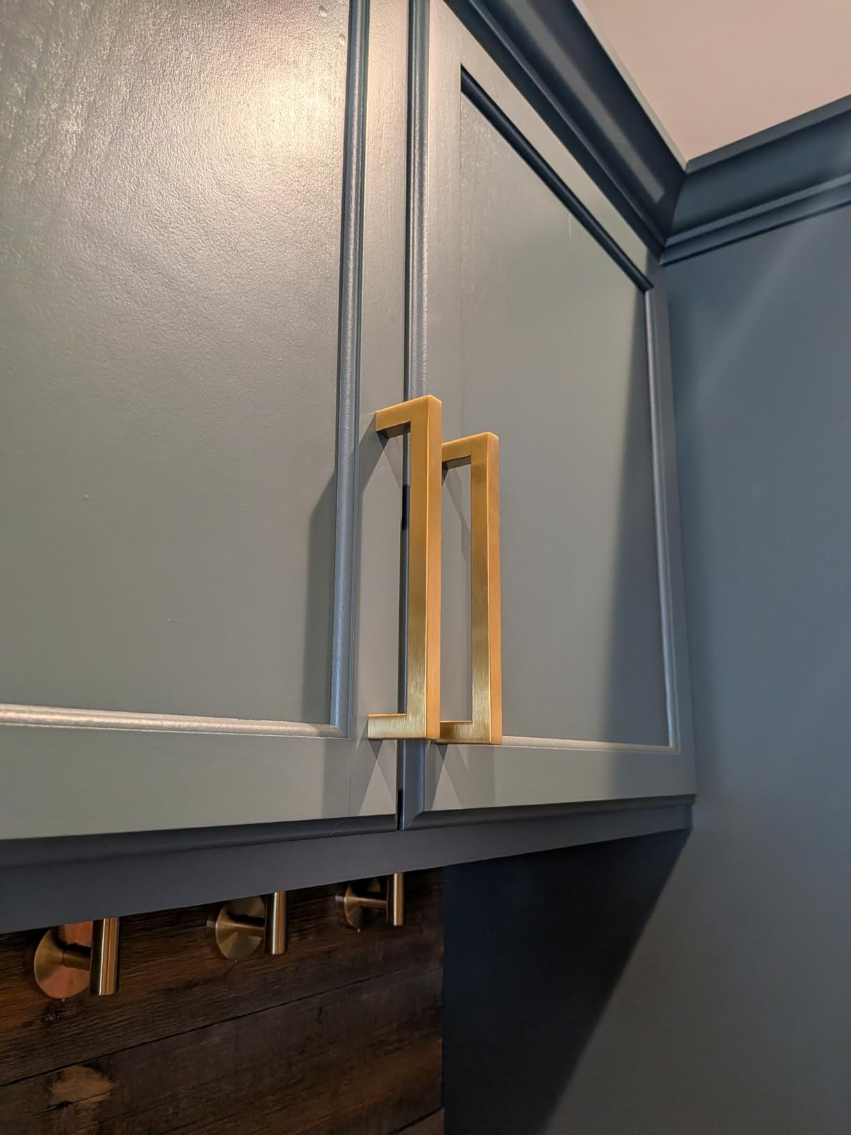 Goldenwarm 25 Pack 5 Inch Gold Cabinet Handles Brushed Gold Cabinet Pulls customer photo 1