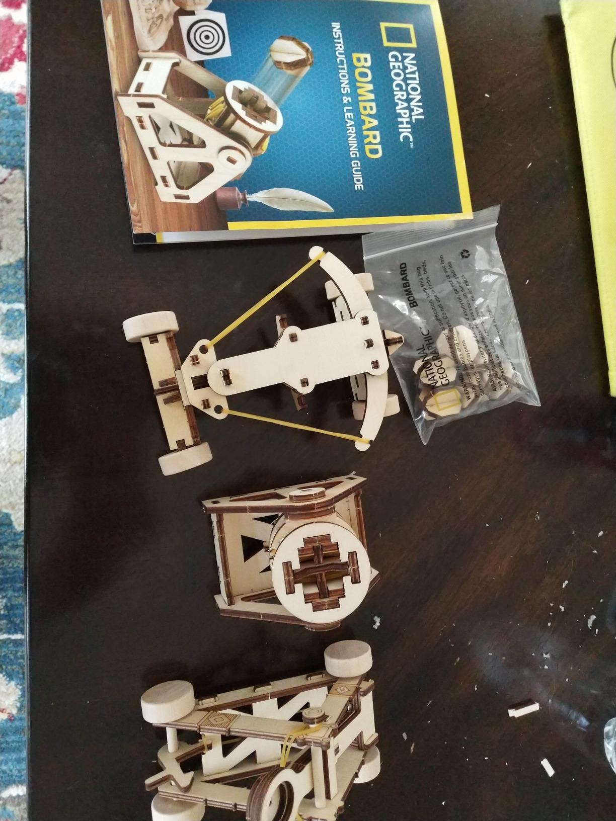 National Geographic Da Vinci Catapult Wood Building STEM Kit for Kids customer photo 1