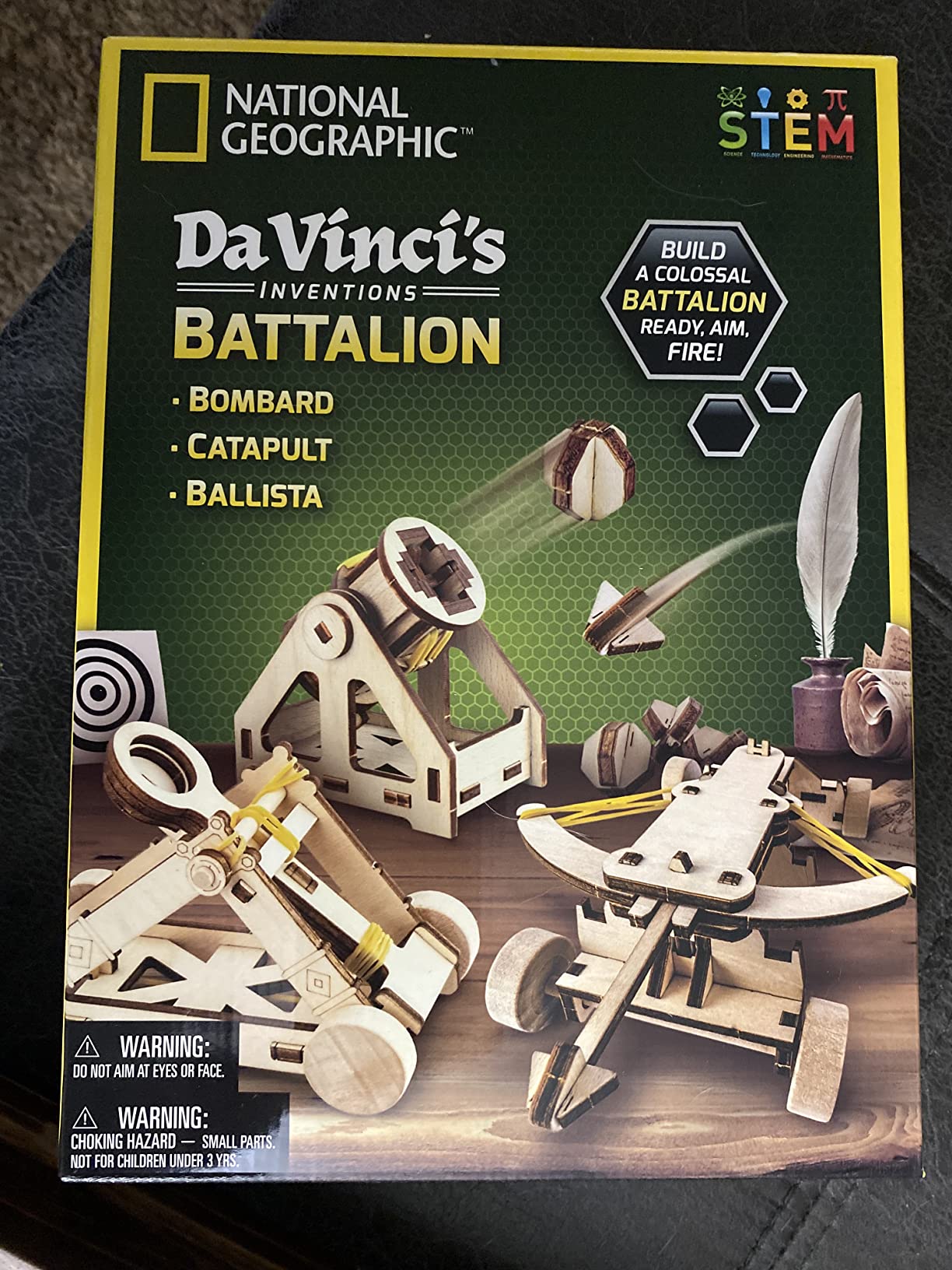 National Geographic Da Vinci Catapult Wood Building STEM Kit for Kids customer photo 2