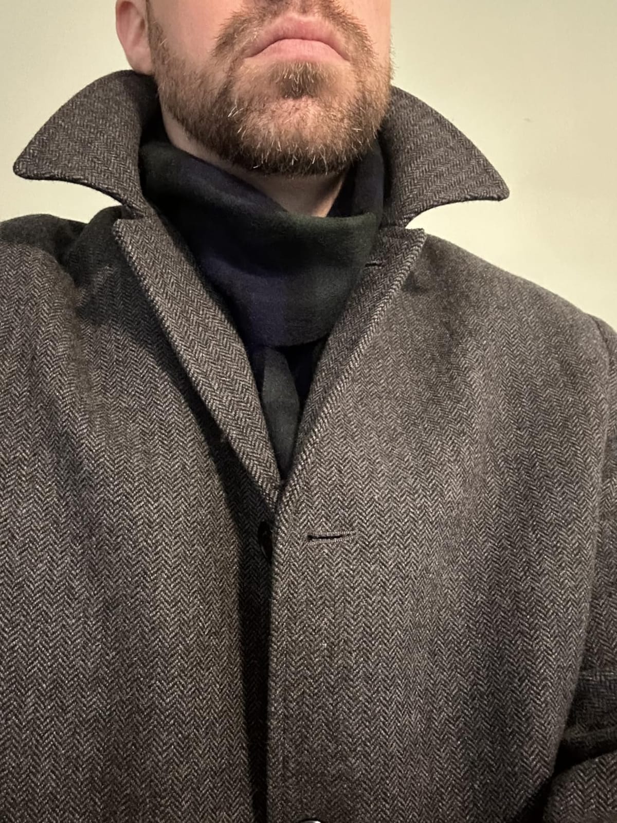 Oxfords Cashmere 100% Lambswool Tartan Plaid Scarf customer photo 1