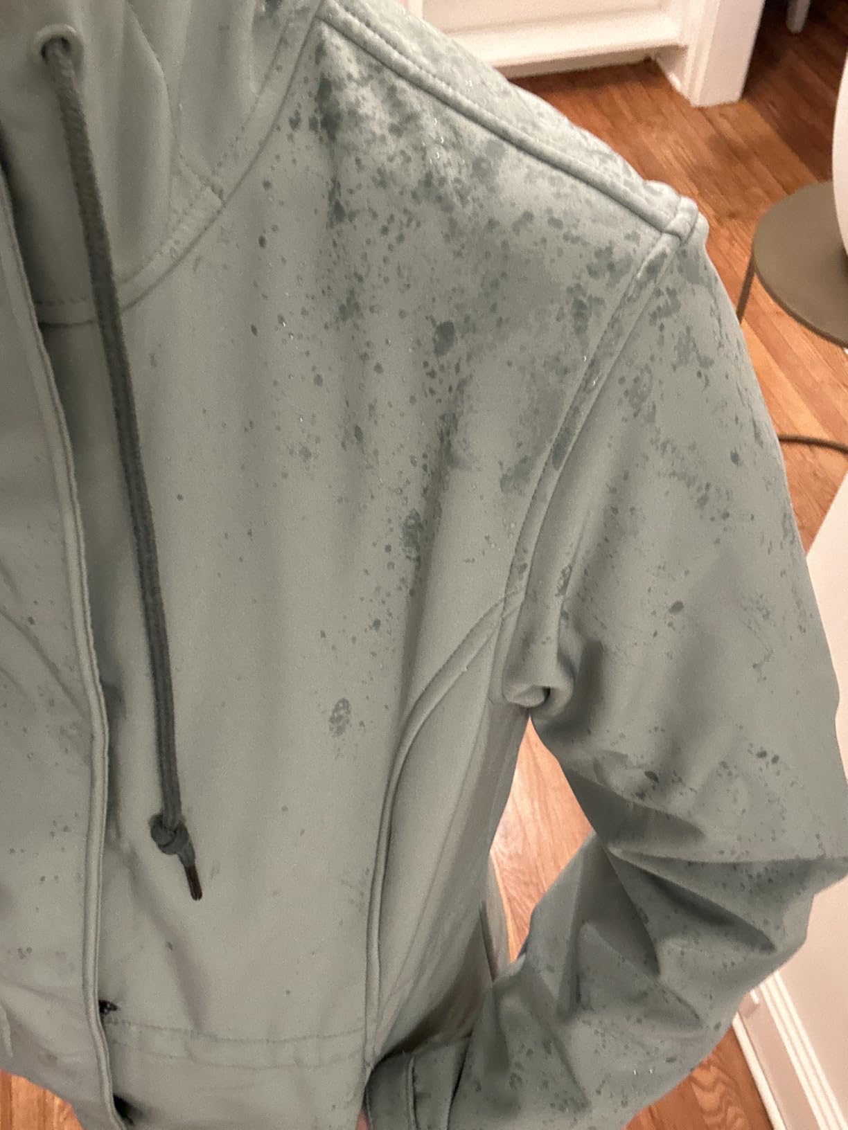 Outdoor Ventures Women's Waterproof Fleece Lined Hooded Softshell Rain Coat customer photo 2