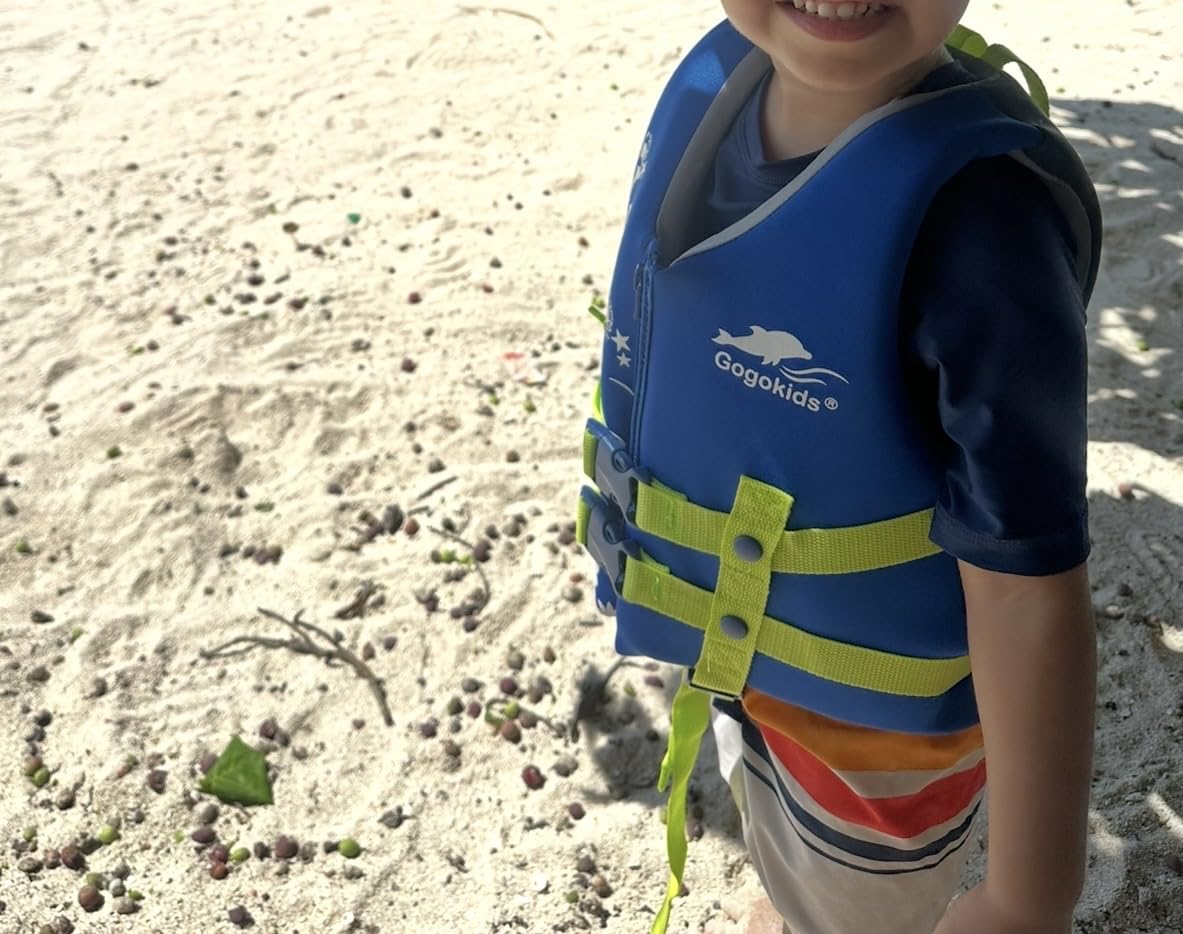 Gogokids Toddler Swim Vest, Kids Floaties 2-8 Years, 22-60 lbs customer photo 1