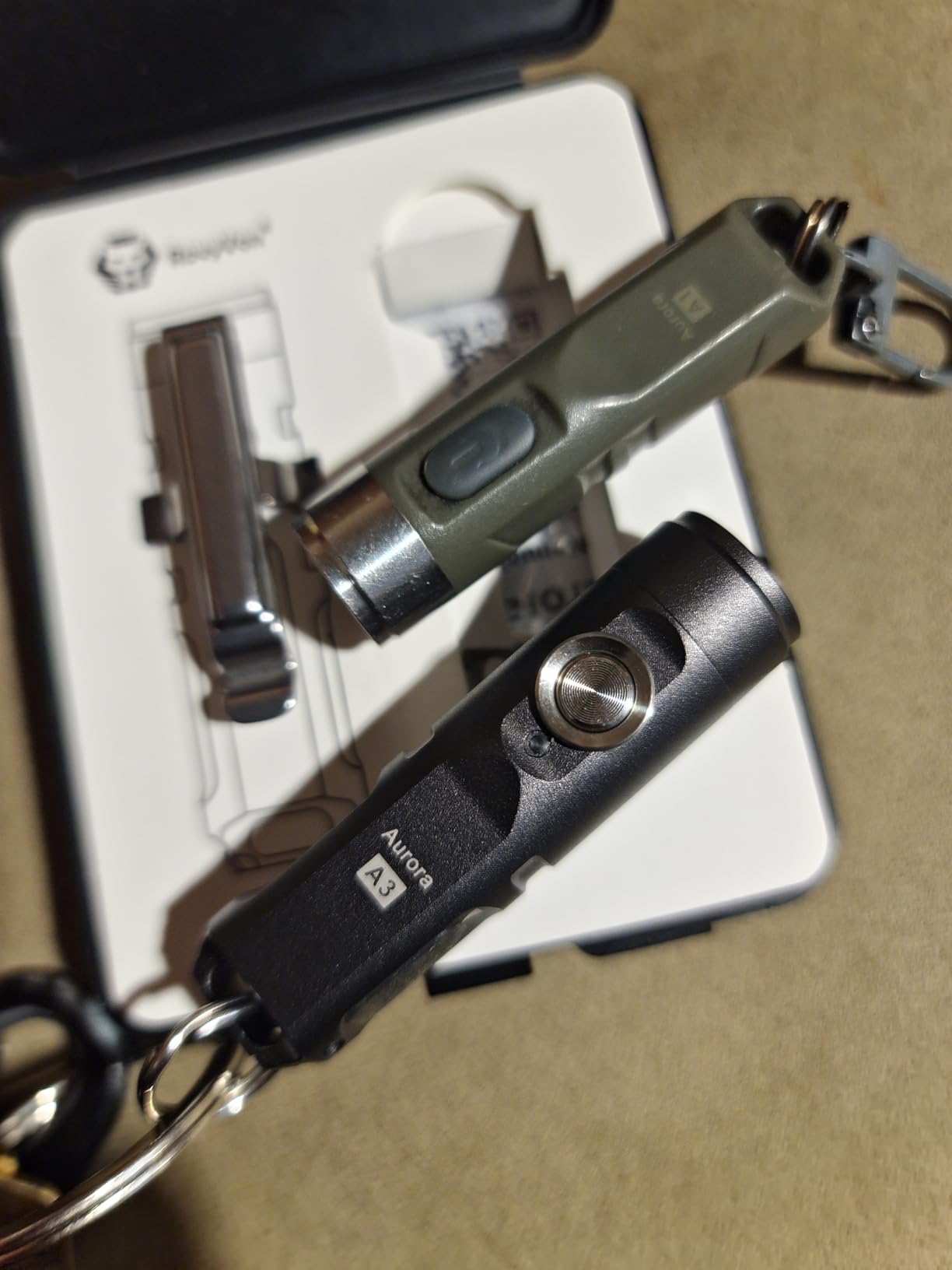 RovyVon A3 Gen 4 Mini Keychain Flashlight Super Bright 650 Lumens customer photo 2