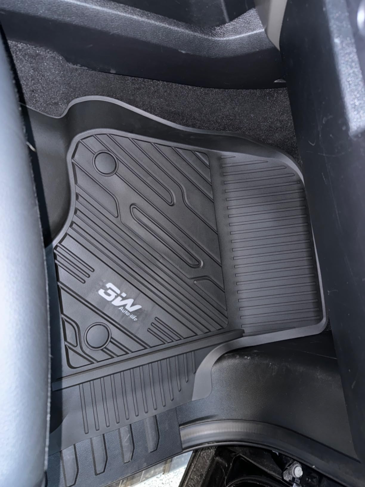 3W Floor Mats for Ford F150 2015-2026 & F150 Lightning 2022-2025 SuperCrew customer photo 2