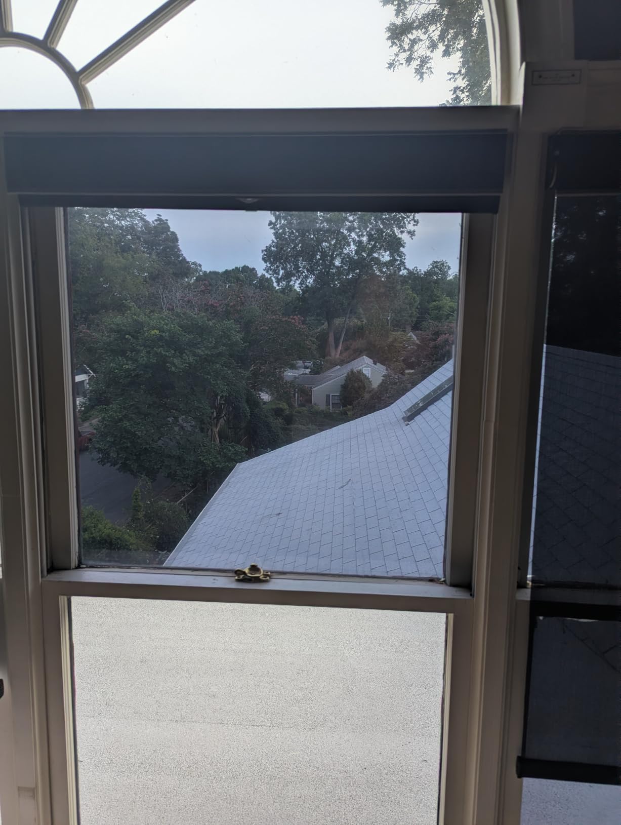 KESPEN Window Privacy Film One Way Static Cling Tint, Black, 35.4InX6.5Ft customer photo 2
