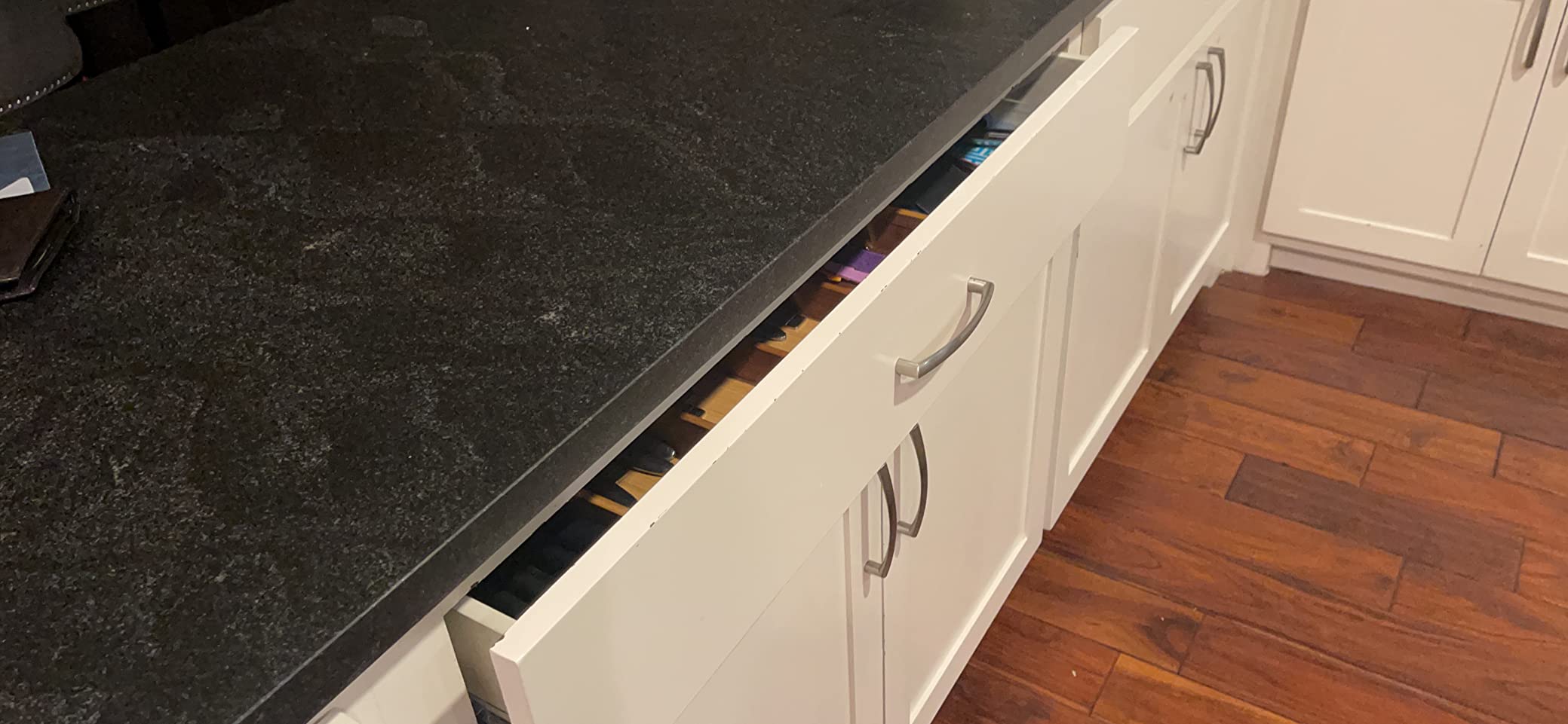 LONTAN 22 Inch Soft Close Drawer Slides with Rear Mounting Brackets 1 Pair customer photo 2