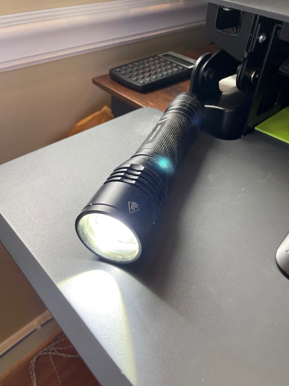 LED Flashlight High Lumens, Tactical Flashlight Battery Powered (Batteries Not Included), Bright Handheld Flashlight for Camping, Hunting, Home, Security, Hiking, Walking at Night & Emergency Use customer photo 1