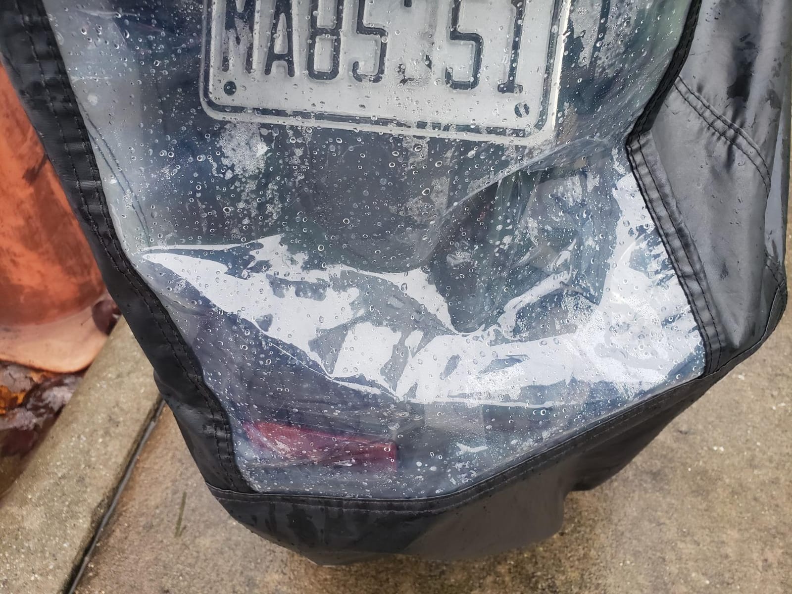 VELMIA Motorcycle Cover - Extremely Heat Resistant up to 550F, Waterproof for All Seasons, Fits Motorcycles, Scooters, Mopeds & Harleys customer photo 2