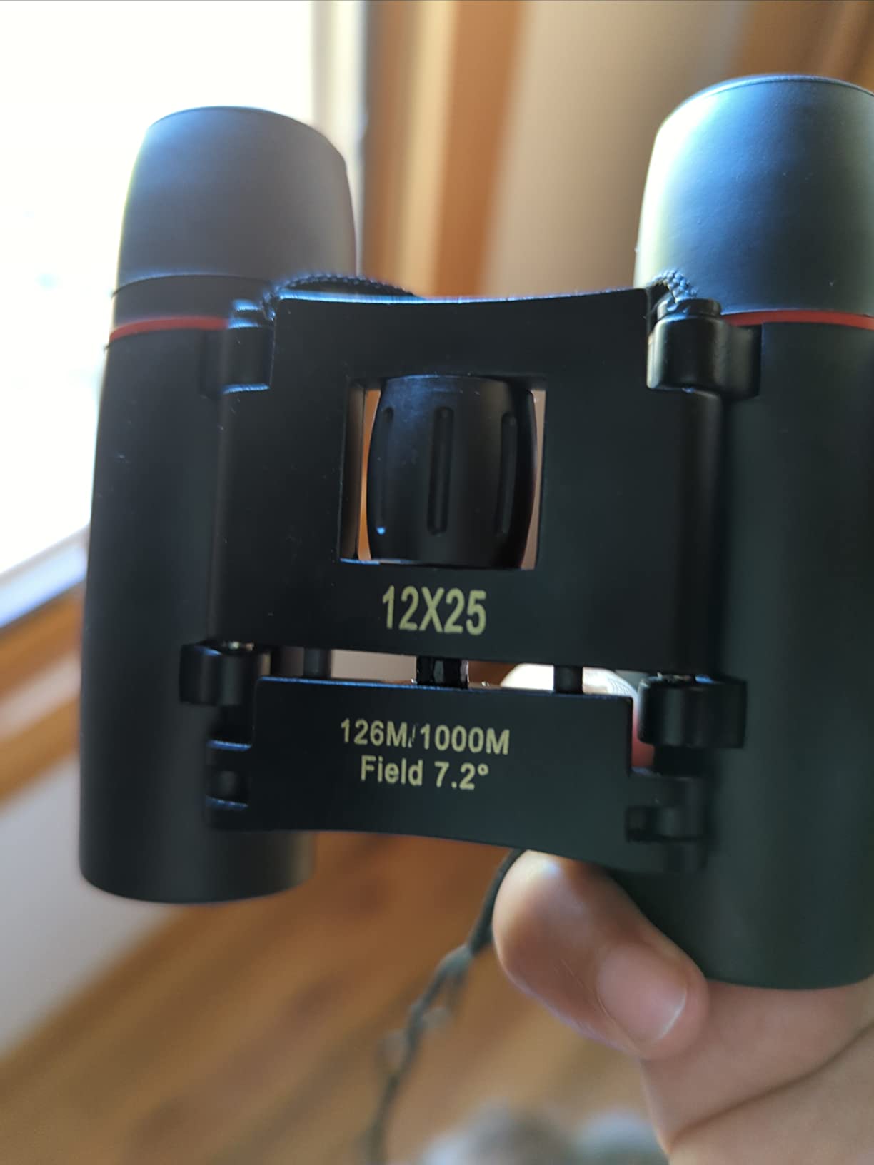 POLDR 12X25 Small Pocket Binoculars Compact for Adults customer photo 1