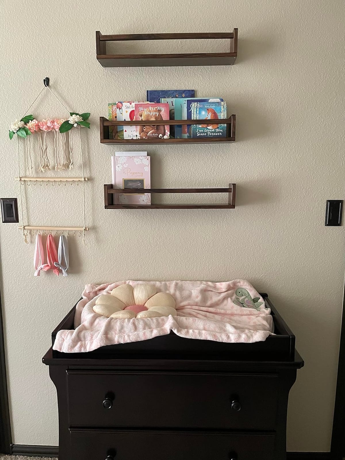 Delta Children Lancaster 3 Drawer Dresser with Changing Top, Greenguard Gold Certified, Grey customer photo 2