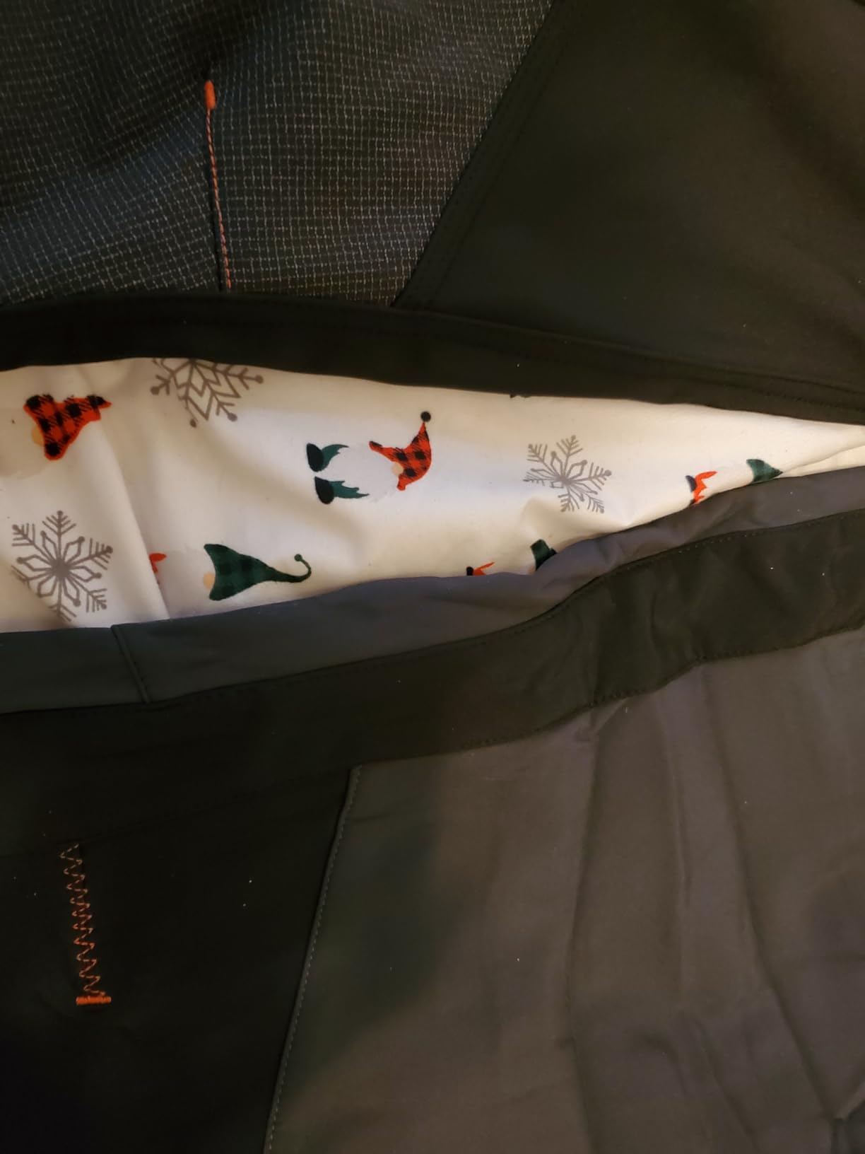Gash Hao Mens Snow Ski Waterproof Softshell Snowboard Pants Outdoor Hiking Fleece Lined Zipper Bottom Leg customer photo 2