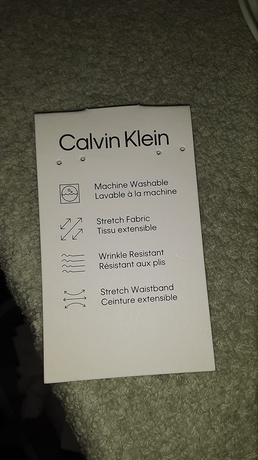 Calvin Klein Men's Modern Fit Dress Pants | Suit Pants for Men | Performance Stretch Fabric, Flat Front, Ready-to-Wear customer photo 2