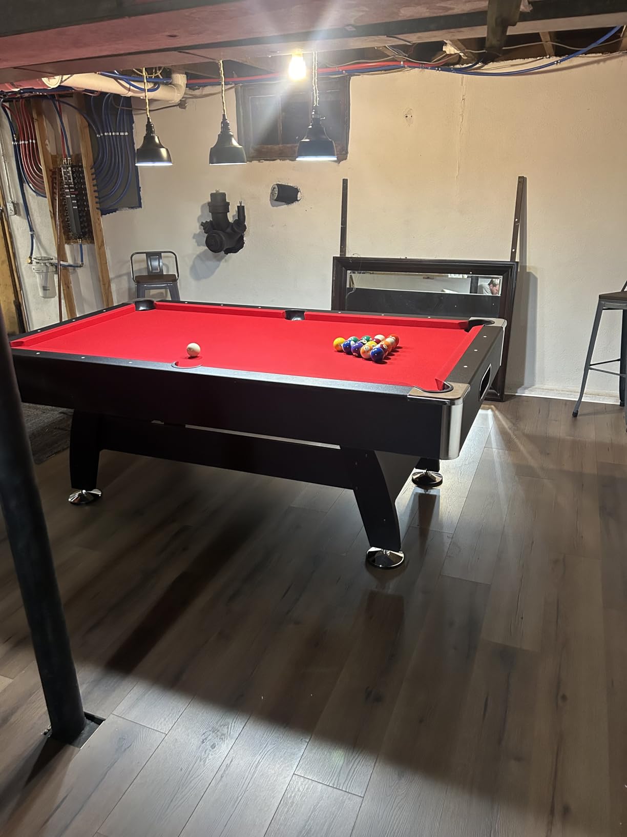 RACK Draco 7-Foot Tournament Billiard/Pool Table – Professional Competition Game Table customer photo 2