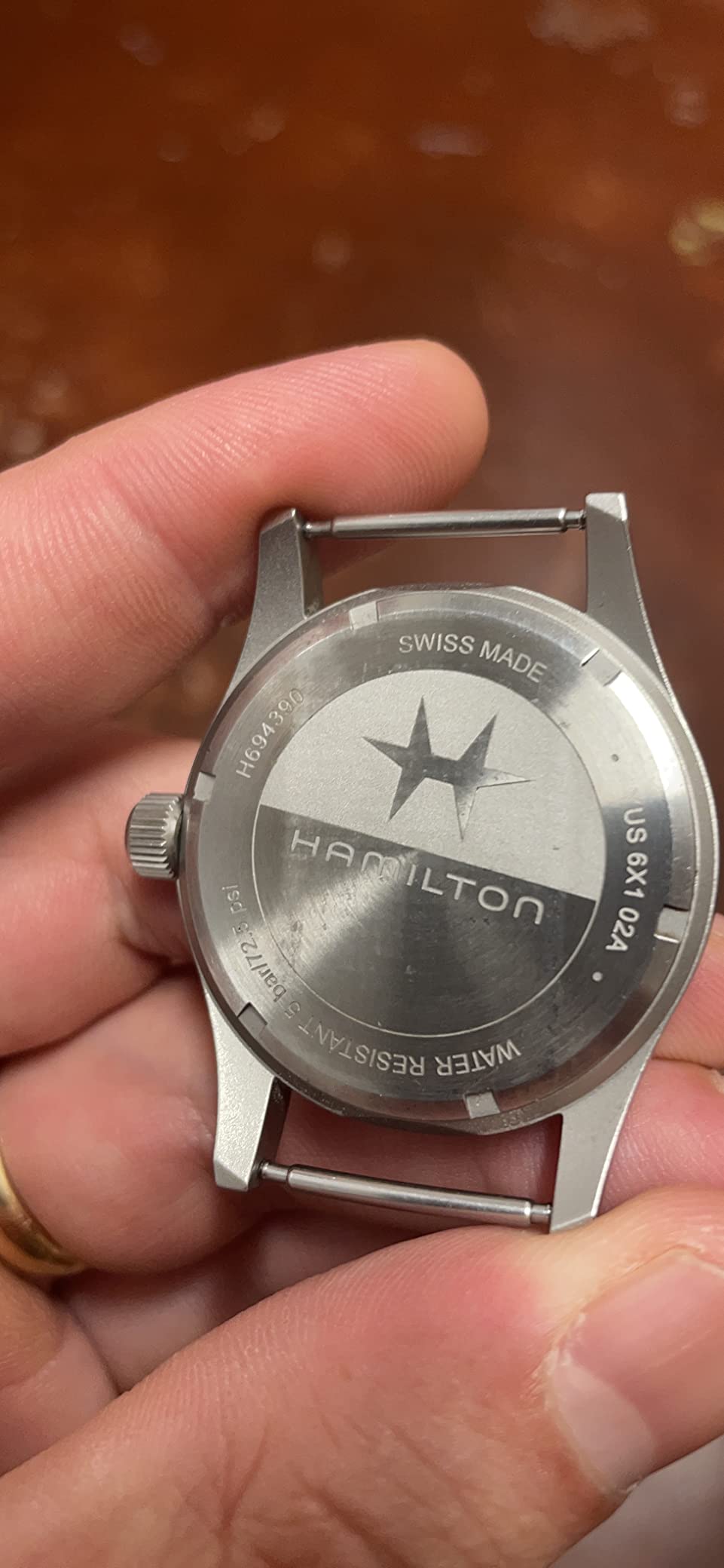 Hamilton Khaki Field Mechanical Men's Watch, 38mm Stainless Steel Case customer photo 1