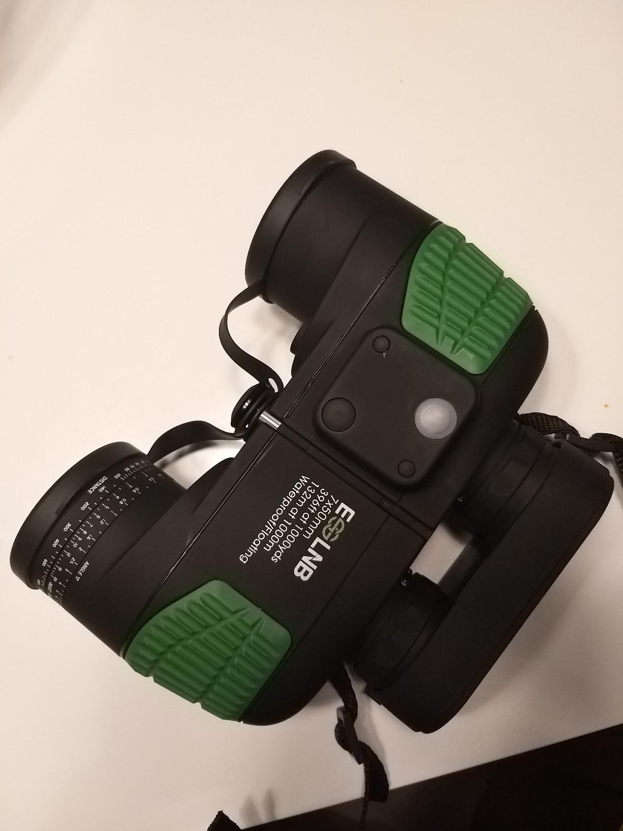 ESSLNB 7x50 Marine Binoculars, IPX7 Waterproof with Compass & Rangefinder customer photo 2