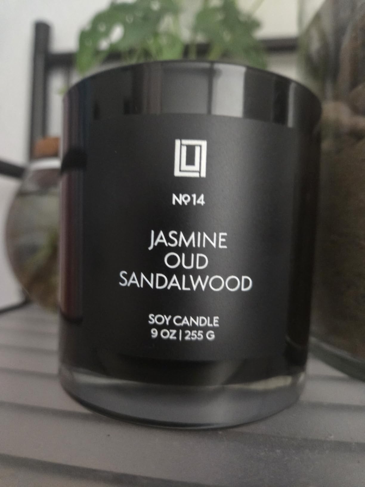 Lulu Candles Jasmine, Oud & Sandalwood Scented Soy Blend Jar Candle, 9 Oz. customer photo 2