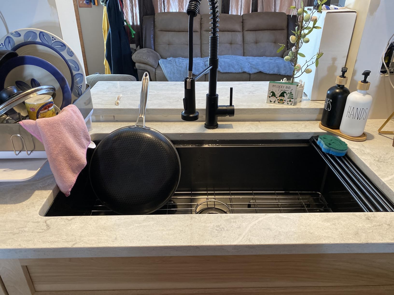 Sarlai 32 Kitchen Sink Undermount 32 x 19 Inch Undermount Sink Workstation customer photo 2
