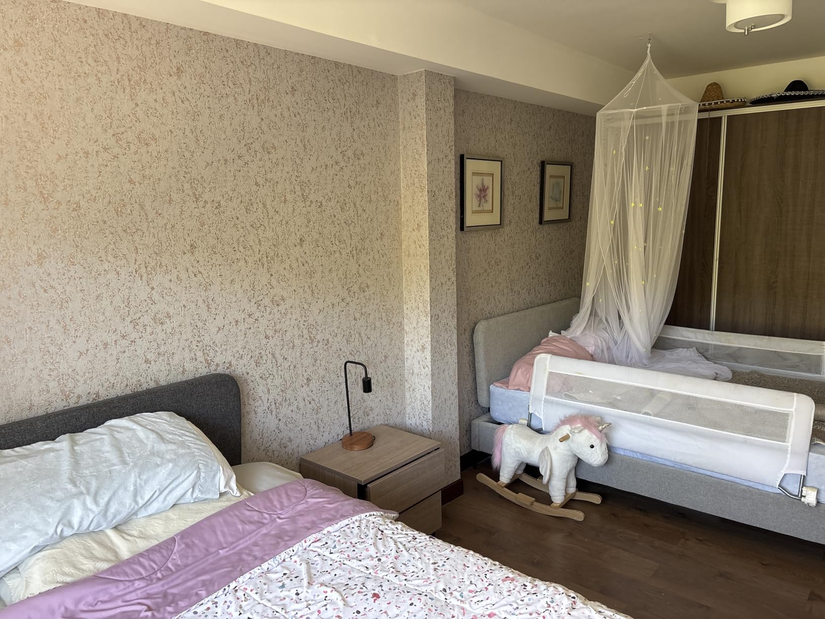 Graham & Brown 106401 Milan Texture Rose Gold and Grey Wallpaper, 1000cm length x 52cm Wide customer photo 1