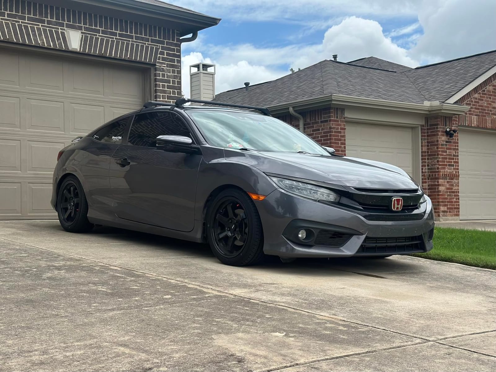 Godspeed MSS0290-B MonoSS Coilover Lowering Kit, Fully Adjustable, Ride Height, Spring Tension And 16 Click Damping, compatible with Honda Civic (FG/FB) LX/EX/Hybrid 2012-15 customer photo 1