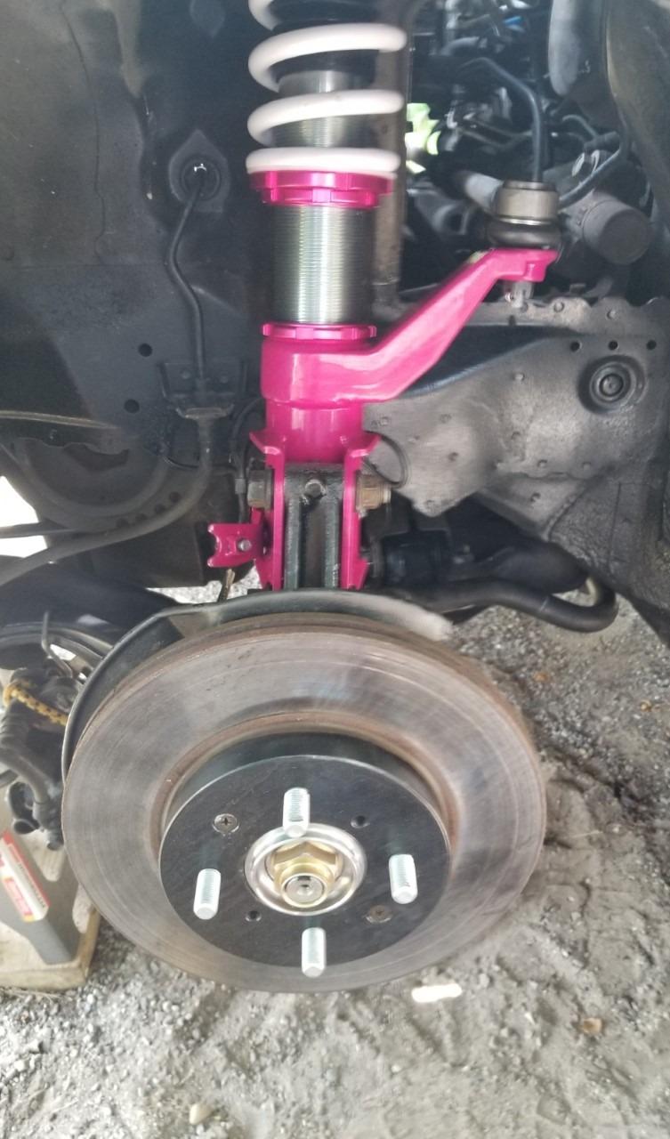 Godspeed MSS0290-B MonoSS Coilover Lowering Kit, Fully Adjustable, Ride Height, Spring Tension And 16 Click Damping, compatible with Honda Civic (FG/FB) LX/EX/Hybrid 2012-15 customer photo 2