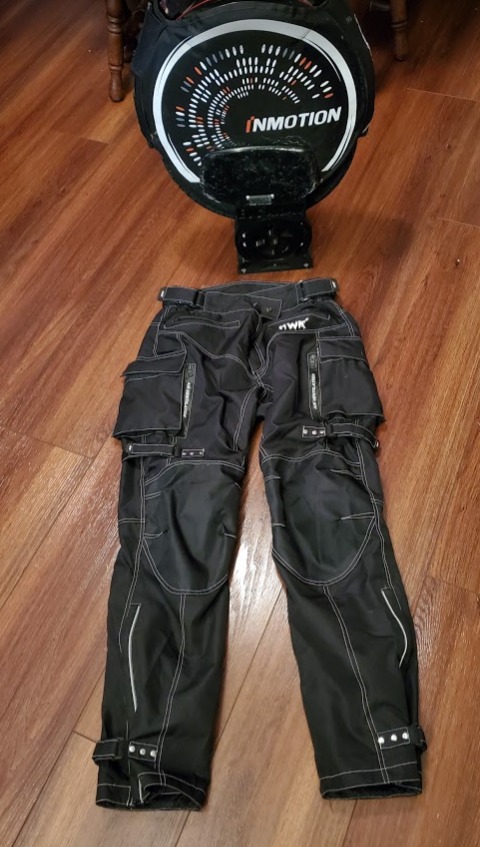 HWK Motorcycle Pants Mens with Armor, Water-Resistant Cordura Fabric. customer photo 1
