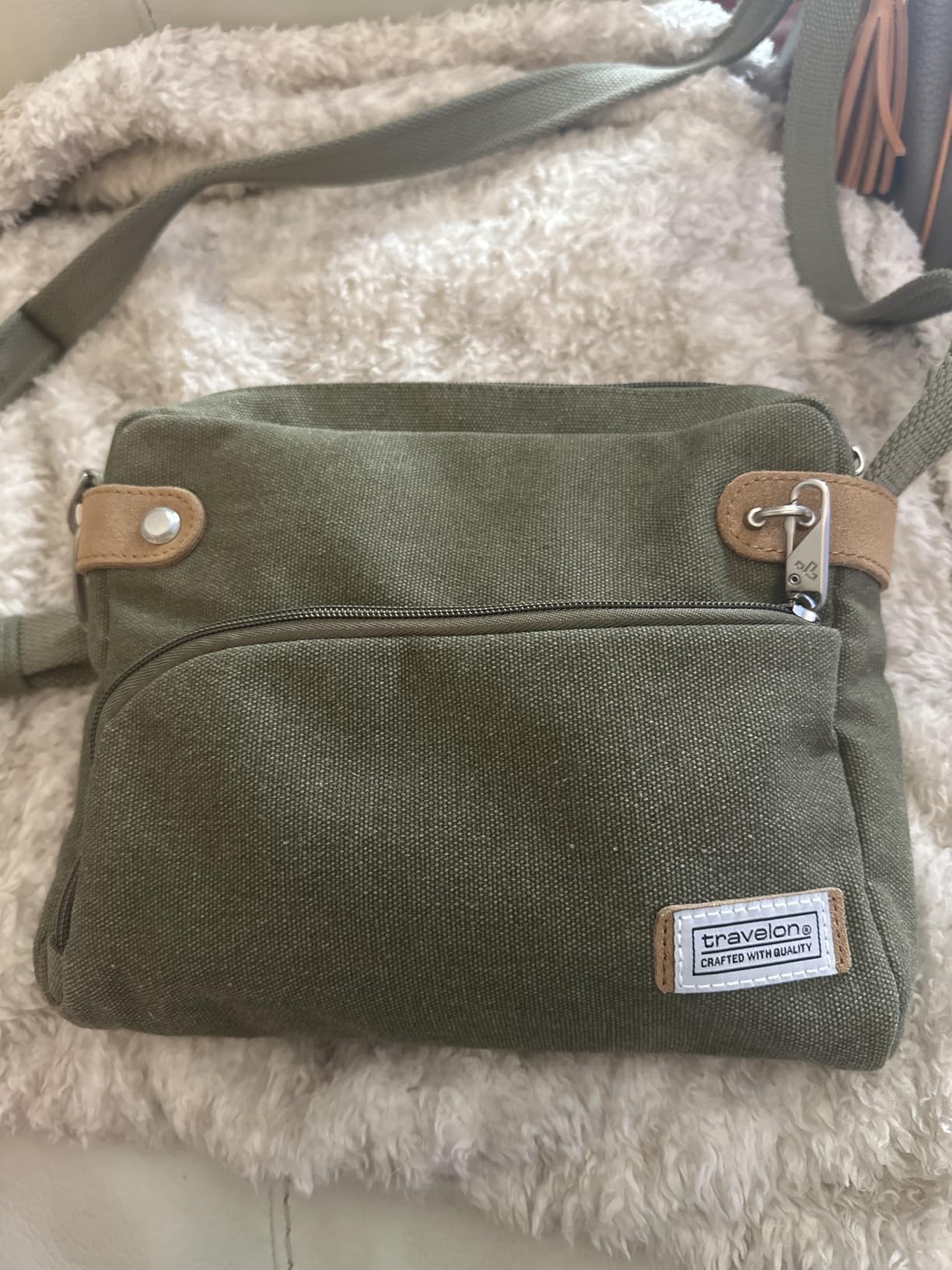 Travelon Anti-Theft Heritage Small Crossbody Bag customer photo 2