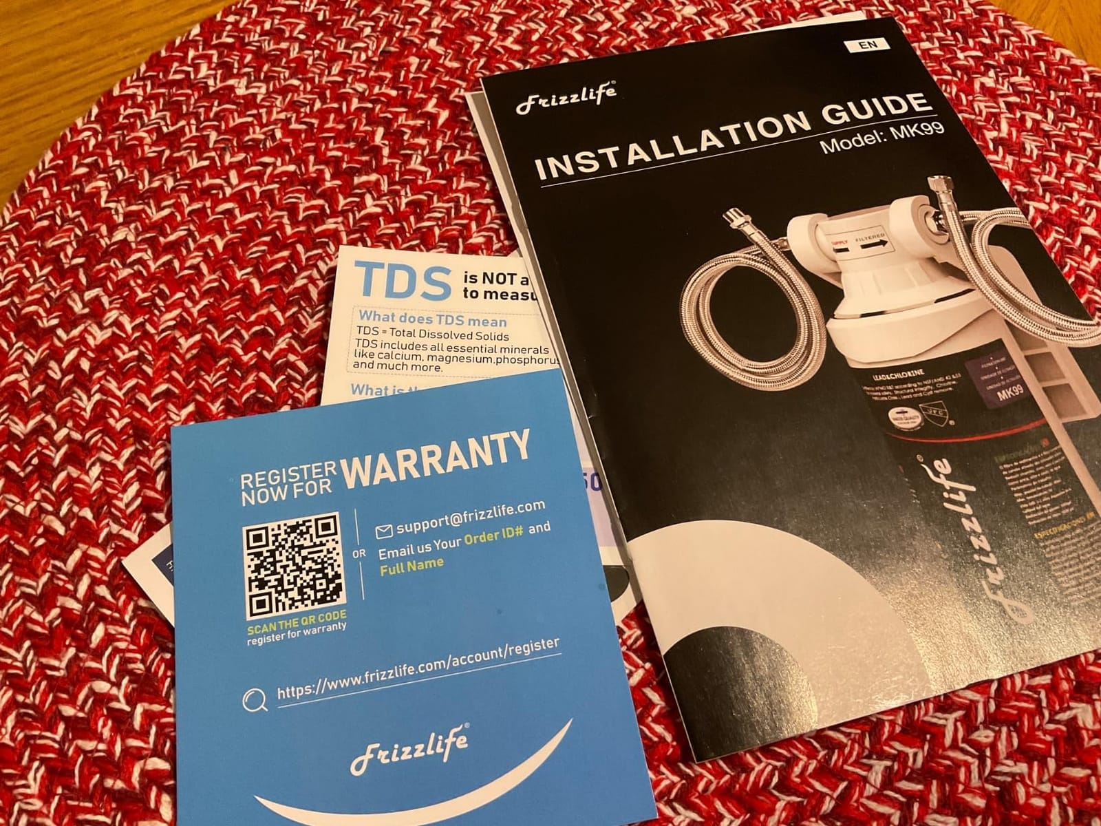 Frizzlife Under Sink Water Filter System-NSF/ANSI 53&42 Certified High Capacity Direct Connect Under Counter Drinking Water Filtration System-0.5 Micron Reduces Lead, Chlorine, Bad Taste & Odor customer photo 1